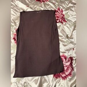 Abercrombie & Fitch Brown Ribbed Top